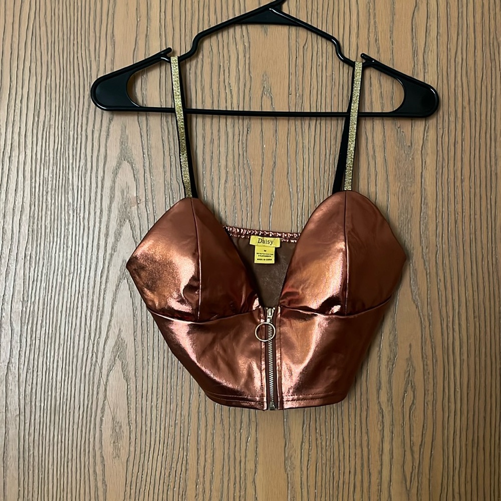 Copper Clubbing Bralette